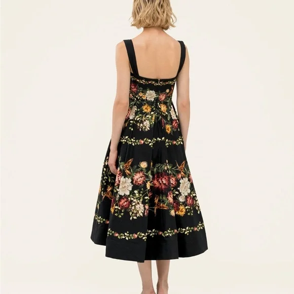 SOLD OUT AGUA BY AGUA BENDITA  NWOT ALCAPARRA PARAMO MIDI DRESS - Picture 4 of 10